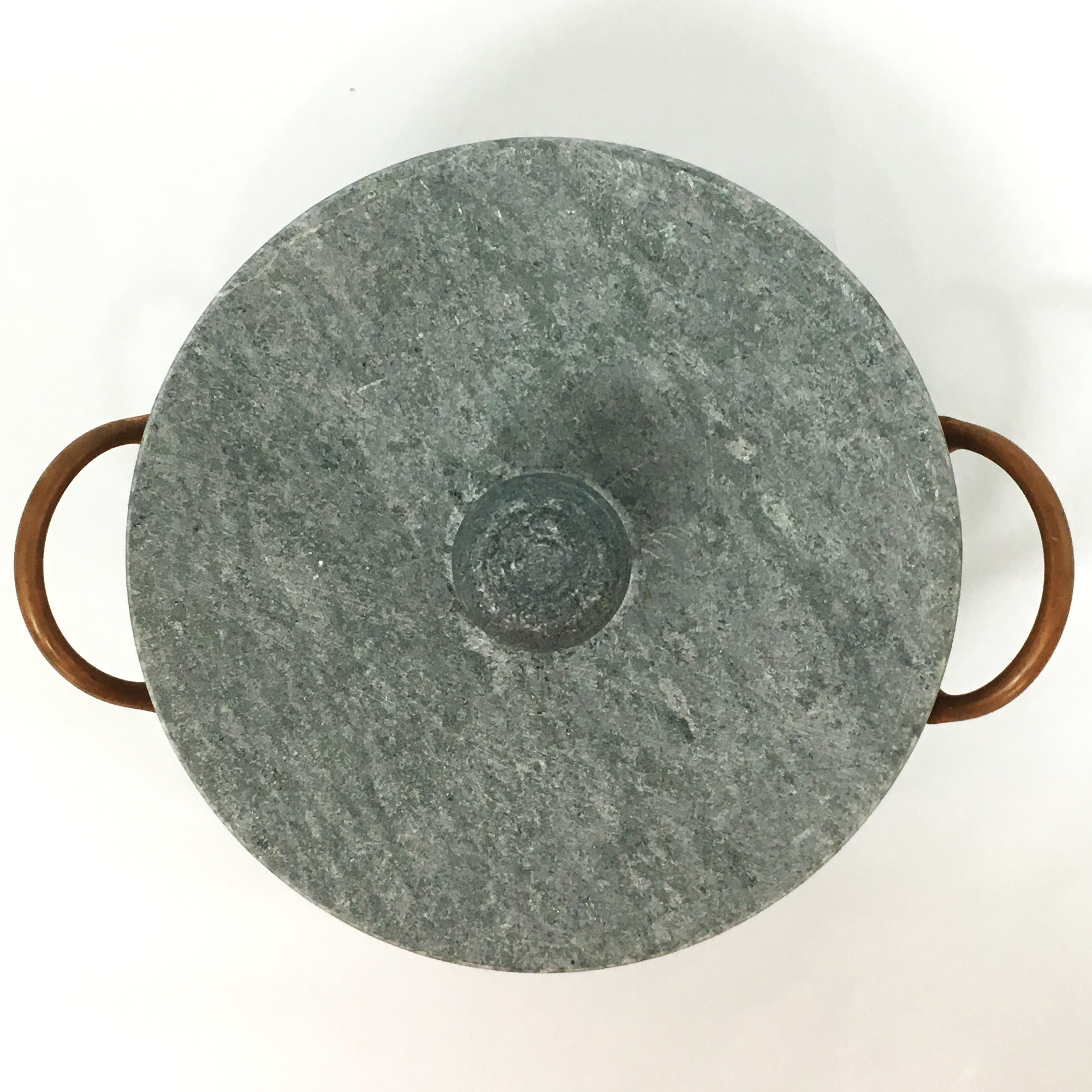 Brazilian Soapstone Low Pot, Panela de Pedra-Sabão 5 Brazilian Soapstone Low Pot, Panela de Pedra-Sabão