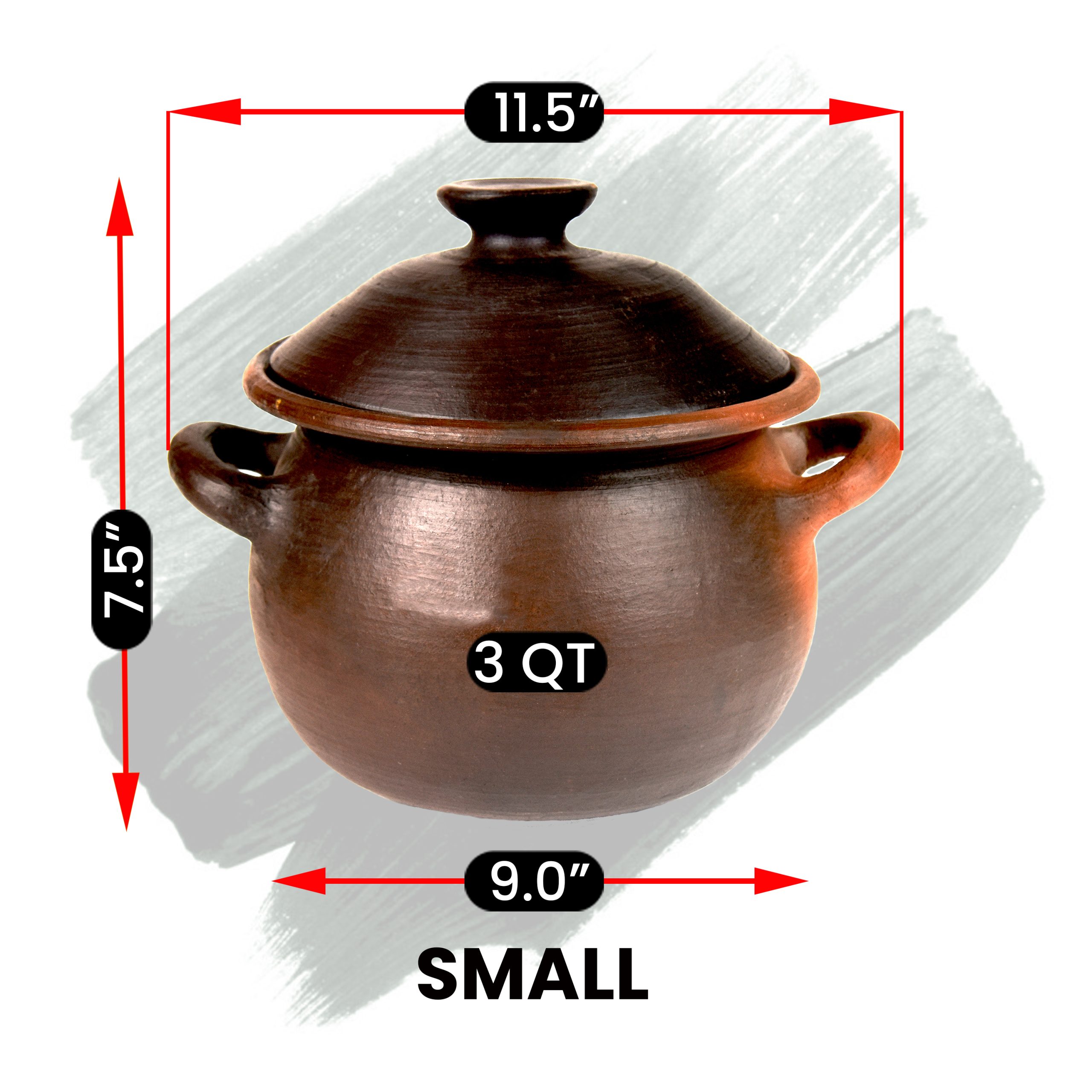 Pomaireware Round Pot - Small