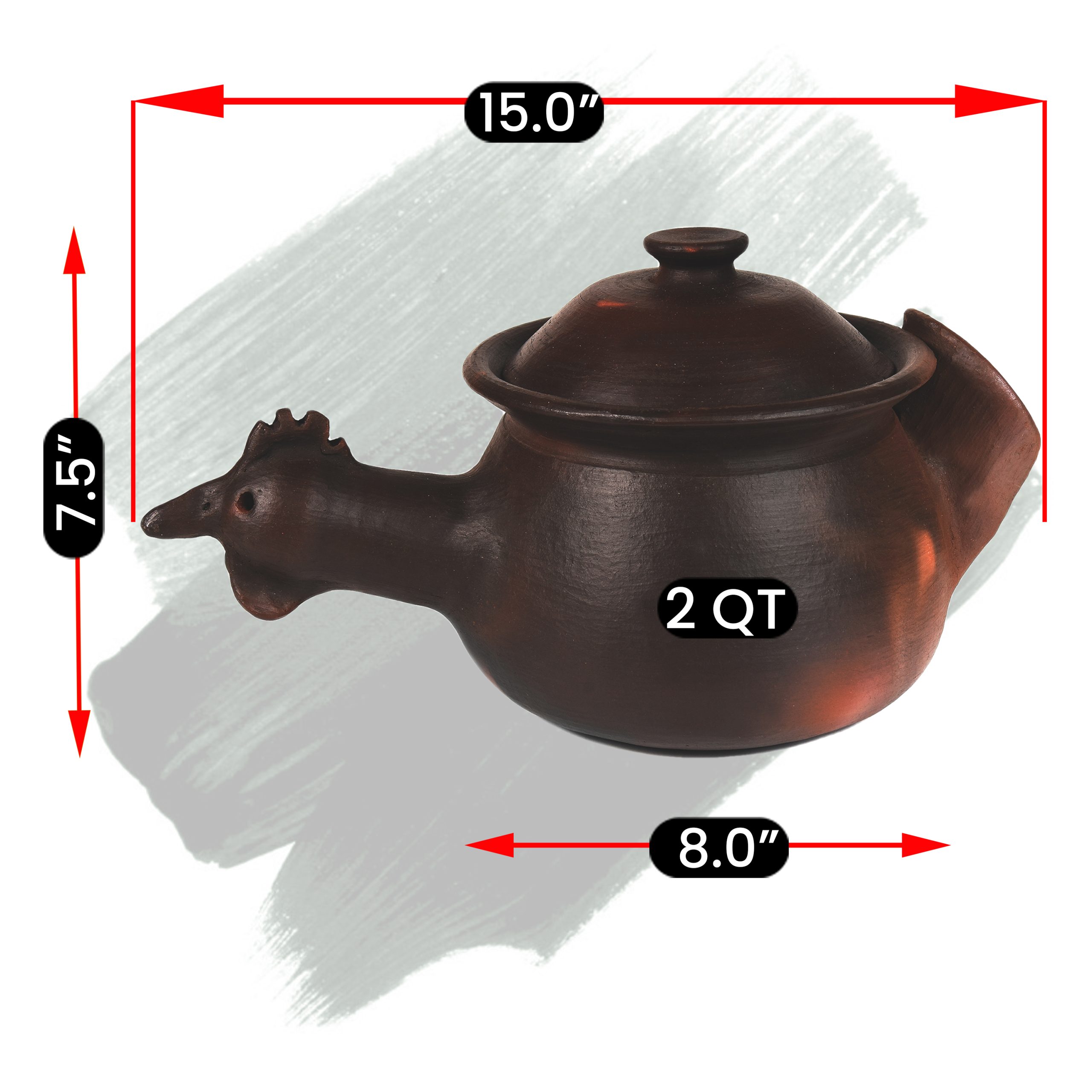 Pomaireware Hen Pot