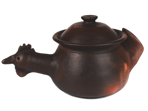 Pomaireware Hen Pot