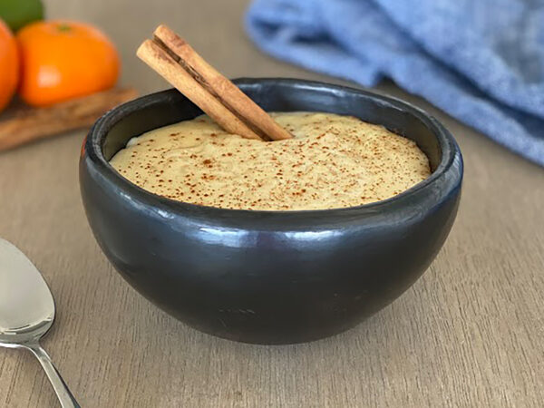 Black Clay, La Chamba Round Dessert Bowl