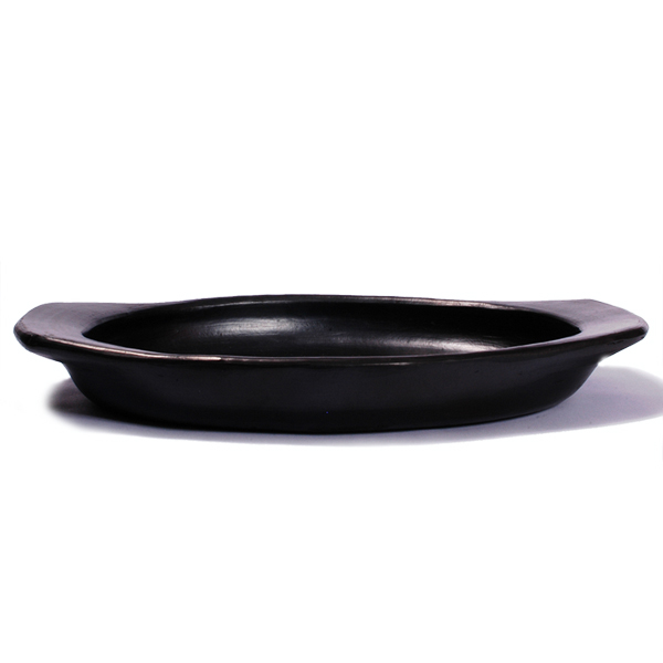 Black Clay, La Chamba Oval Serving Dish