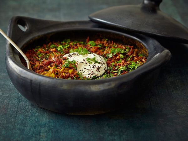 Black Clay, La Chamba Round Serving Dish w/Lid