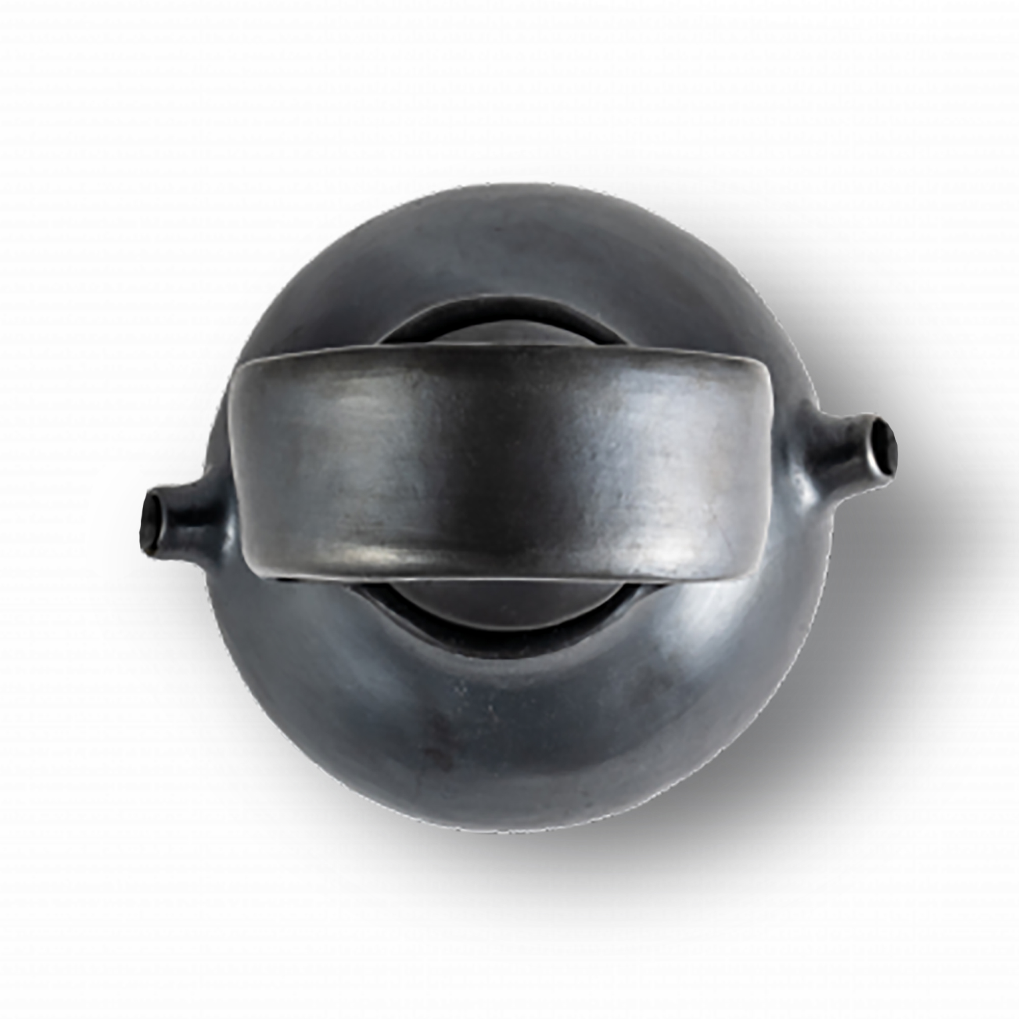 Black Clay, La Chamba Pre-Colombian Style Tea Pot 3 Black Clay, La Chamba Pre-Colombian Style Tea Pot