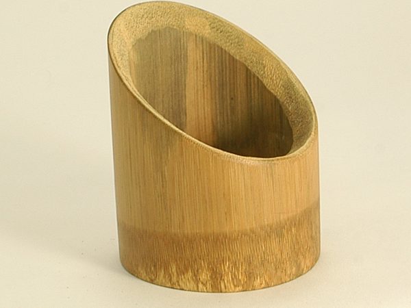 Slanted Bamboo Cup