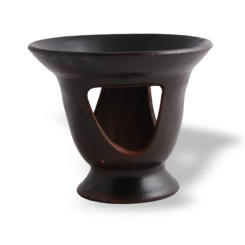 Ethiopian Clay Tibs Serving Plate with Burner - Small