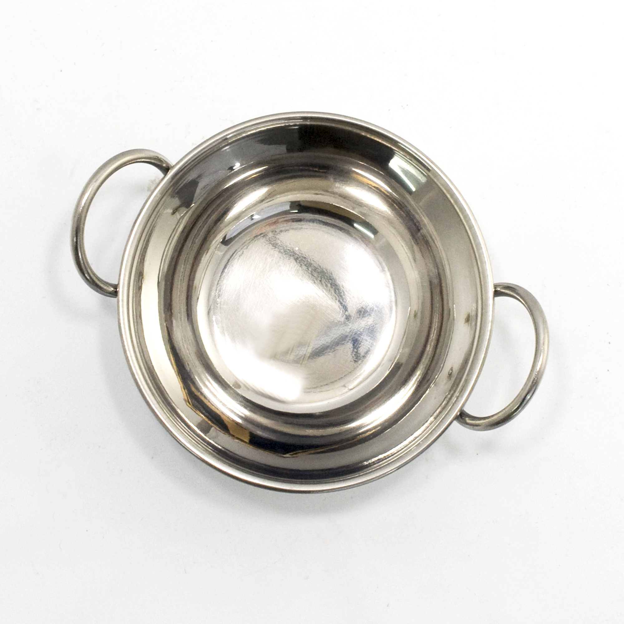 Hammered Stainless Steel Kadai - Medium 2 Hammered Stainless Steel Kadai - Medium