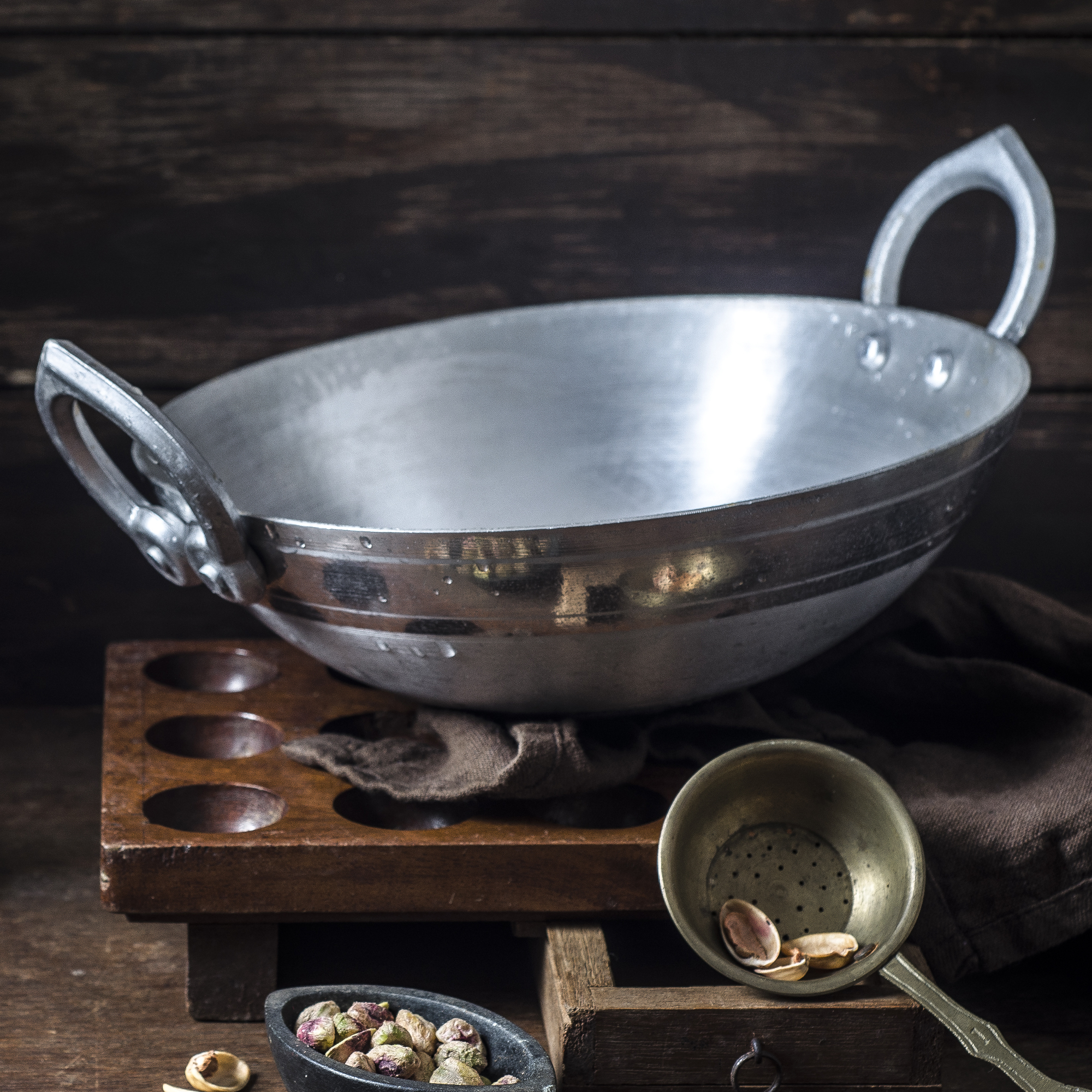 Aluminum Kadai - Large 3 Aluminum Kadai - Large