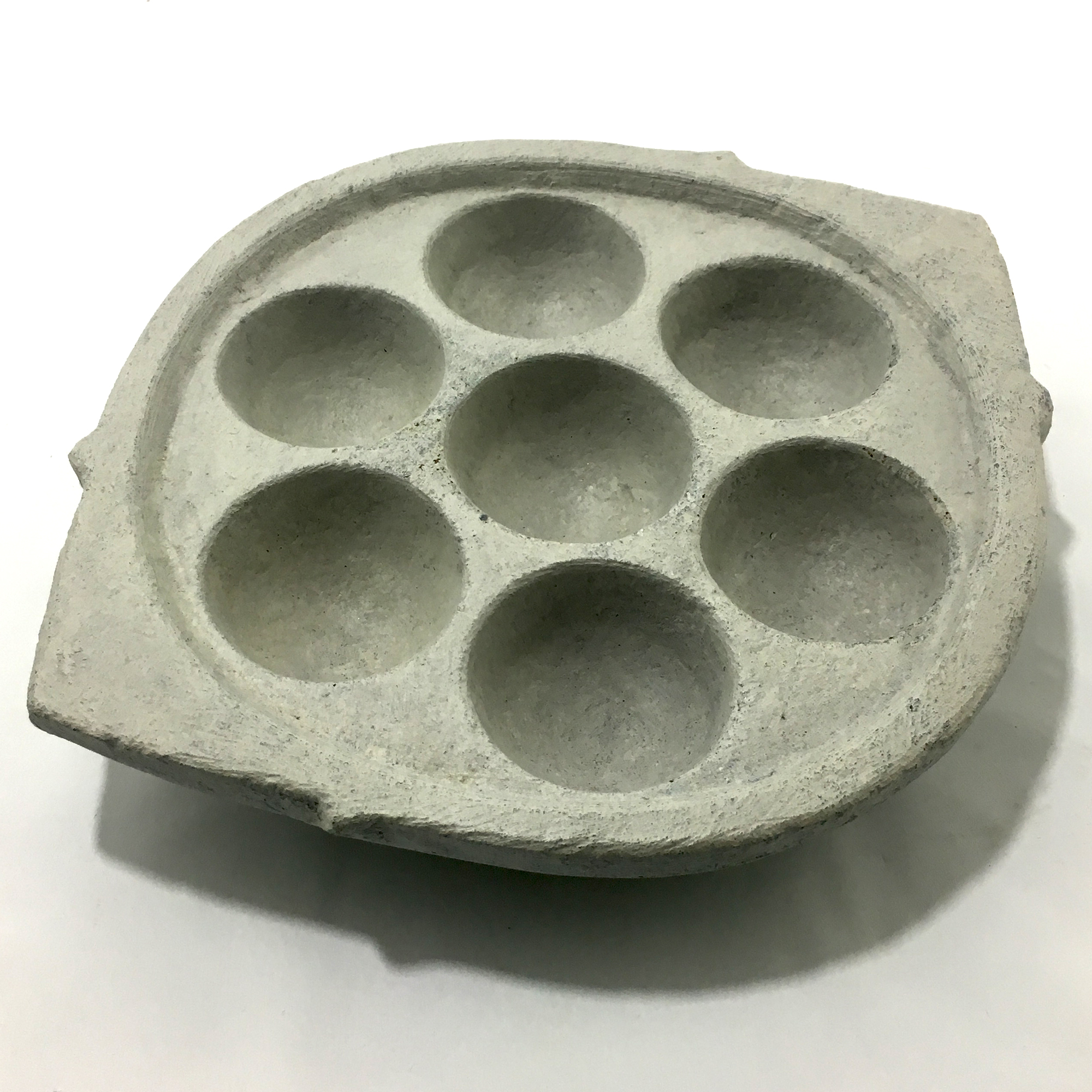 Indian Soapstone Paniyaram Maker - 7 Pit