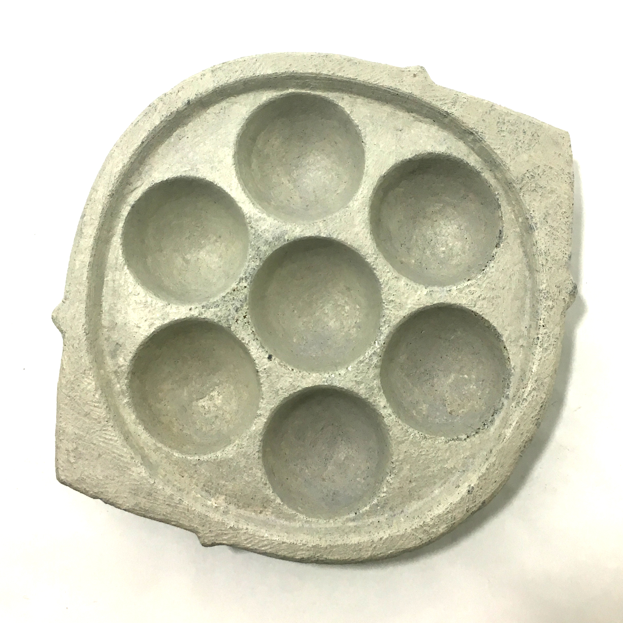 Indian Soapstone Paniyaram Maker - 7 Pit