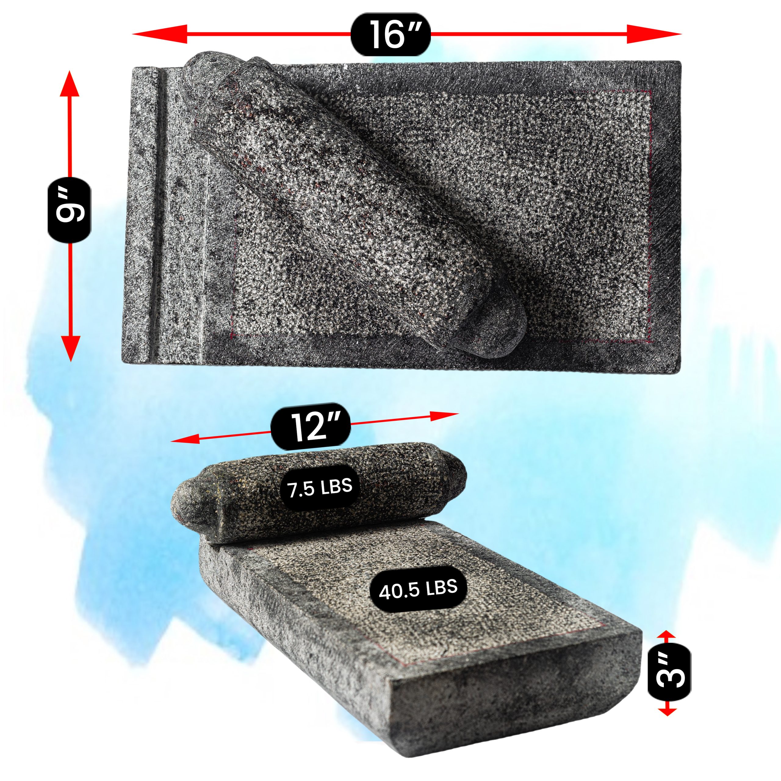 Indian Grinding Stone - Ammikallu 3 Indian Grinding Stone - Ammikallu