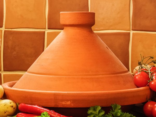Moroccan Beldi Unglazed Tagine