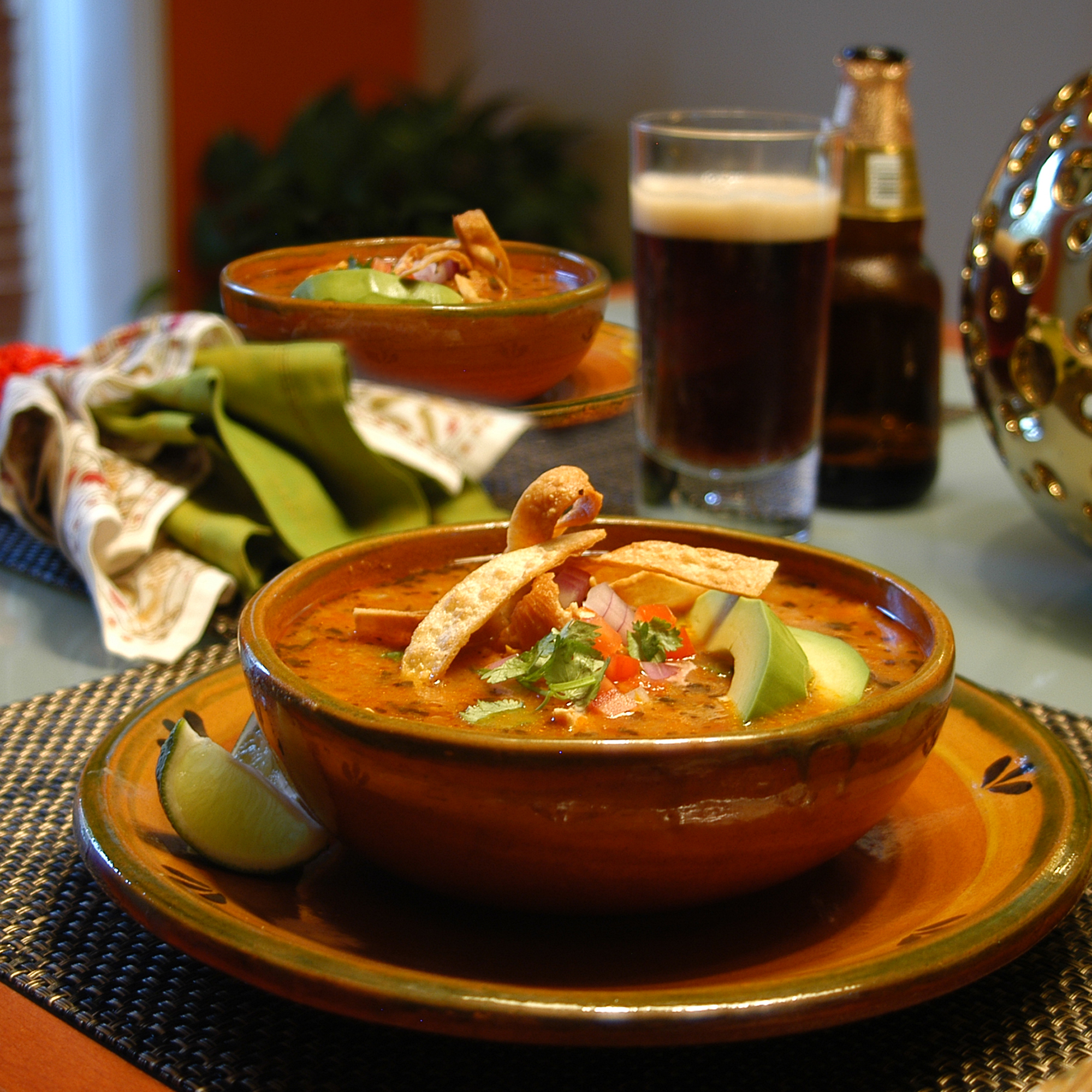 Mexican Clay Soup Bowl - Plain