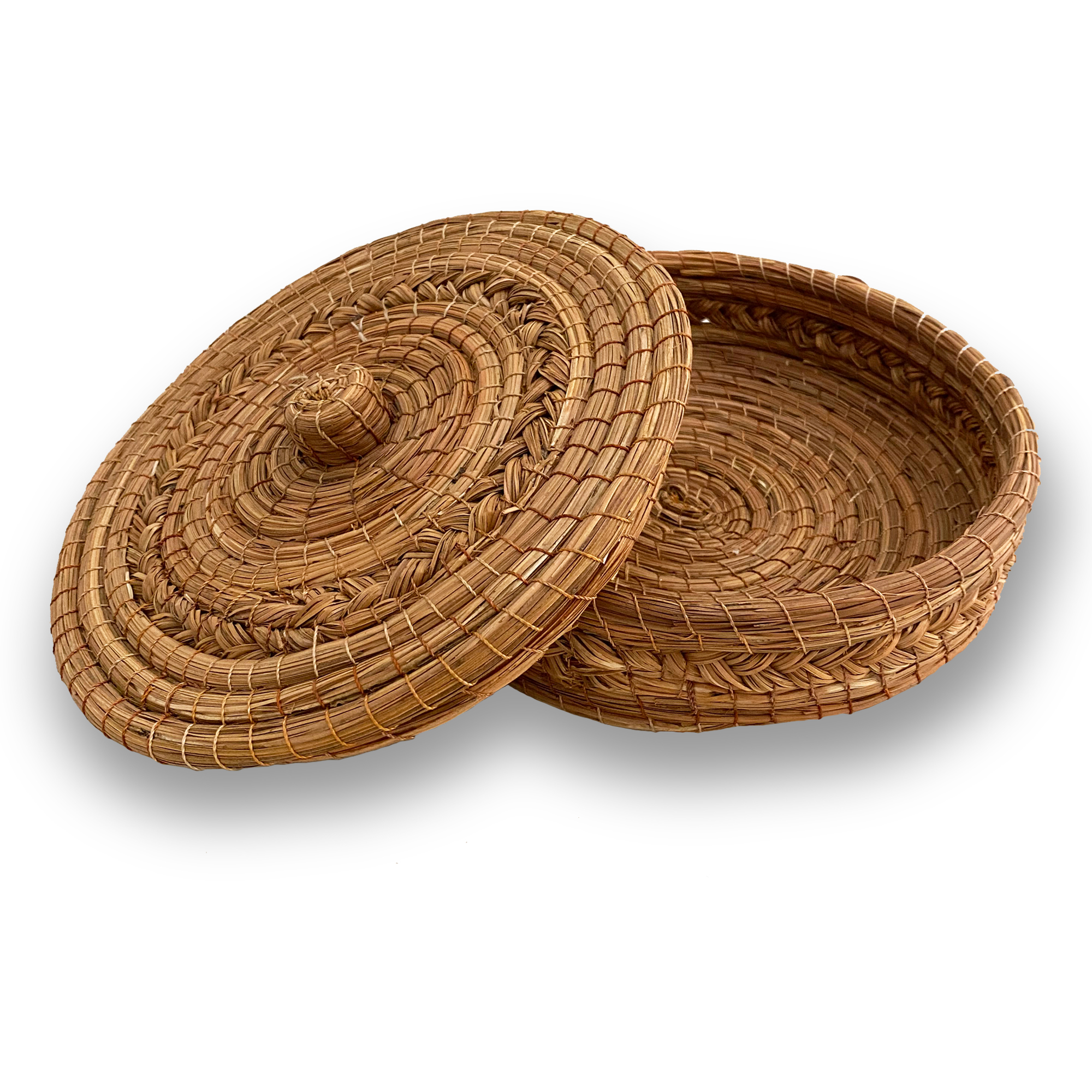 Mexican Pine Needle (Ocoxal) Tortilla Basket