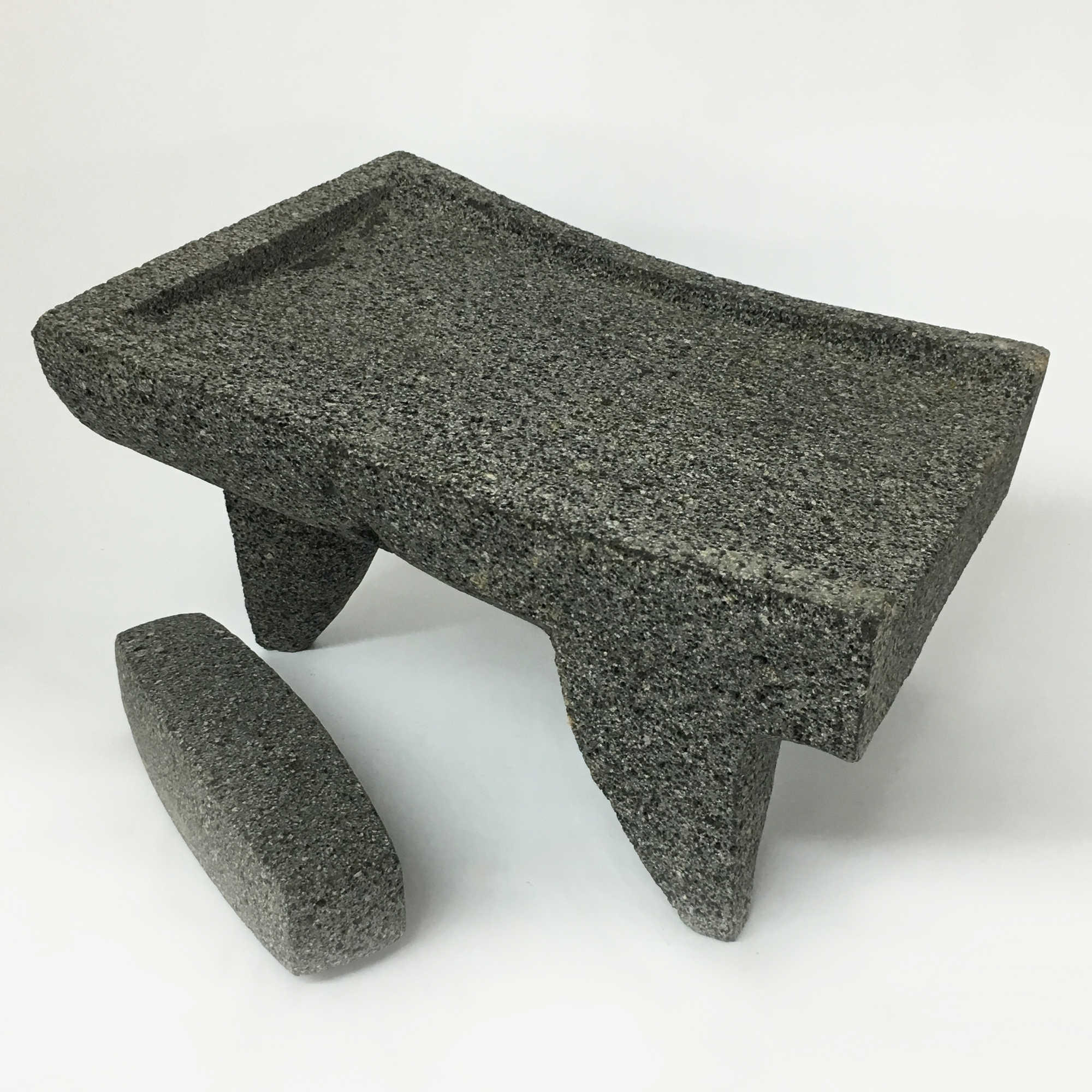Mexican Lava Stone Metate 2 Mexican Lava Stone Metate