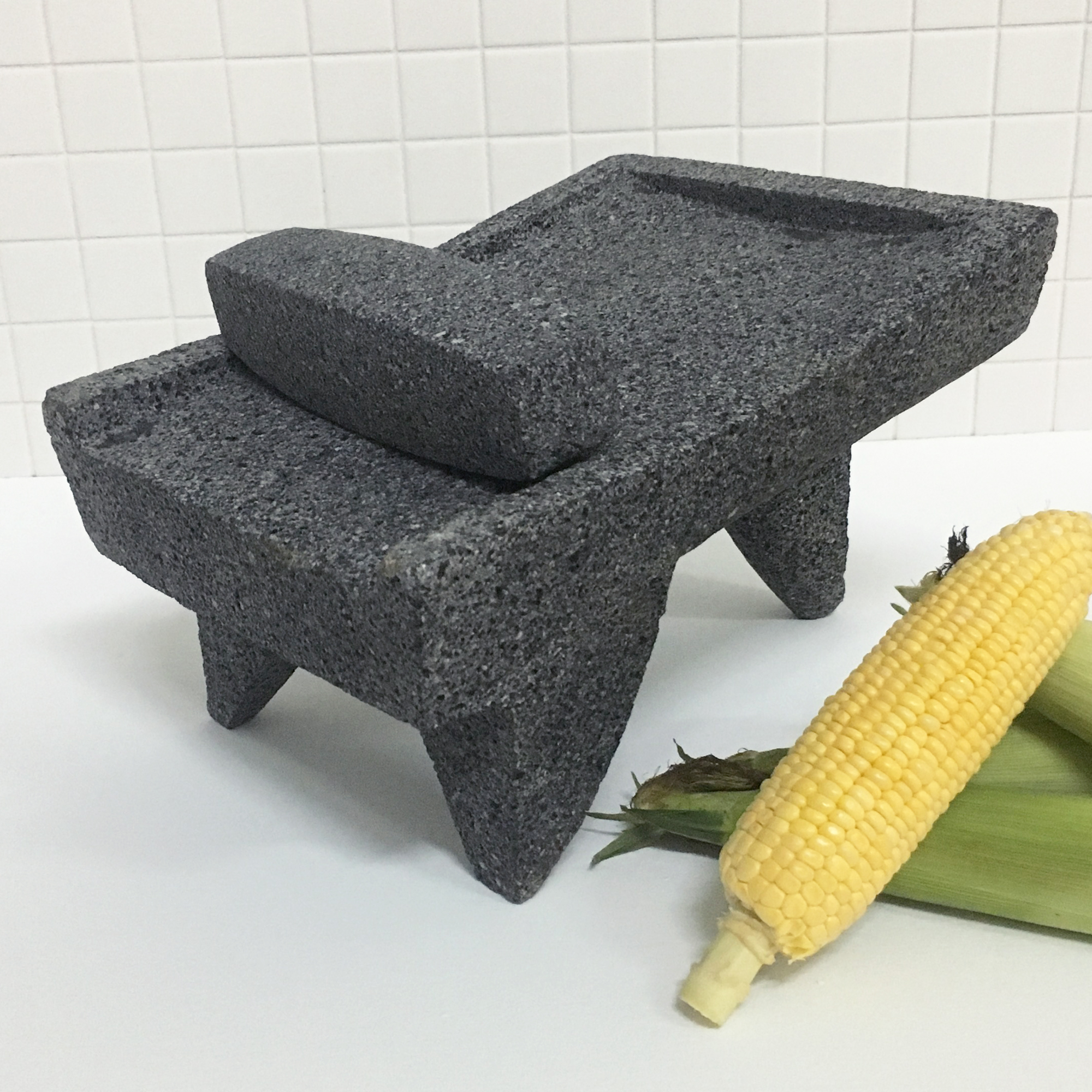 Mexican Lava Stone Metate 1 Mexican Lava Stone Metate