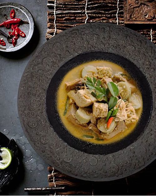 Glugu Black Presentation Bowl
