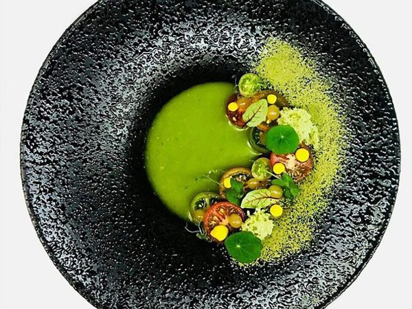 Slant Round Glugu Bowl