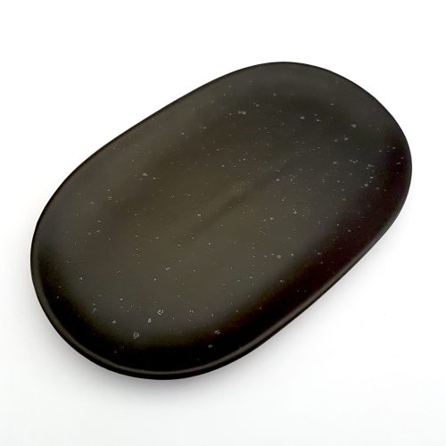 Iron Speckles Oval Plate