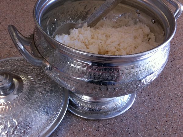 Thai Rice Servcing Bowl